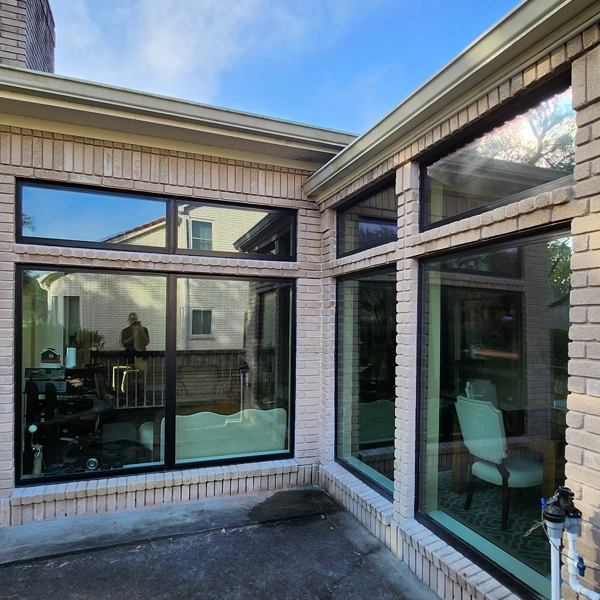 Black Aluminum Windows