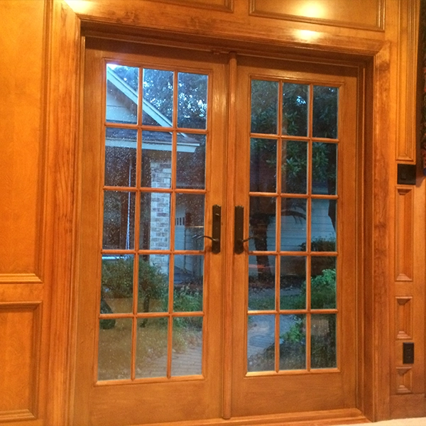 Fiberglass Woodgrain Patio Door
